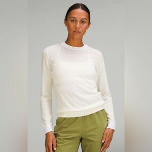 NWT Lululemon Silk Blend Crewneck Sweater